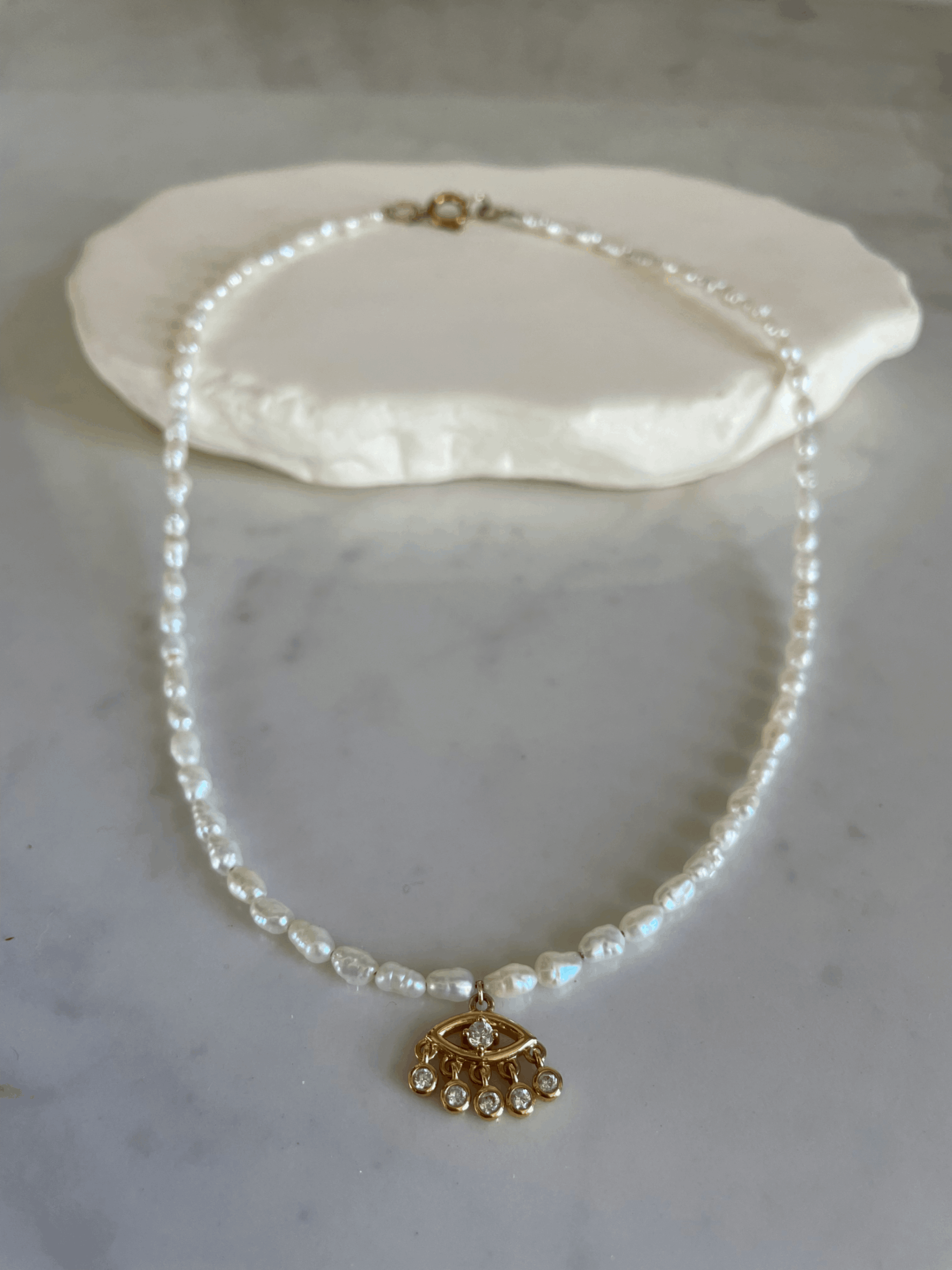 Collier Livia - pendentif au choix 5 | MAISON LIAMA