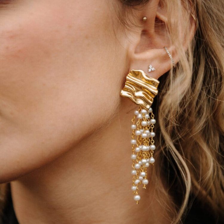 Boucles d’oreilles Pendante Milena 